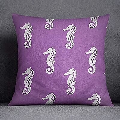Bonamaison Decorative Cushion Cover, Cotton Polyester, Multicolor, 45x45 Bonamaison Decorative Cushion Cover, Cotton Polyester, Multicolor, 45x45