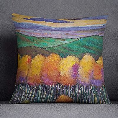 Bonamaison Decorative Cushion Cover, Cotton Polyester, Multicolor, 45X45 Bonamaison Decorative Cushion Cover, Cotton Polyester, Multicolor, 45X45