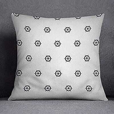 Bonamaison Decorative Cushion Cover, Cotton Polyester, Multicolor, 45x45 Bonamaison Decorative Cushion Cover, Cotton Polyester, Multicolor, 45x45