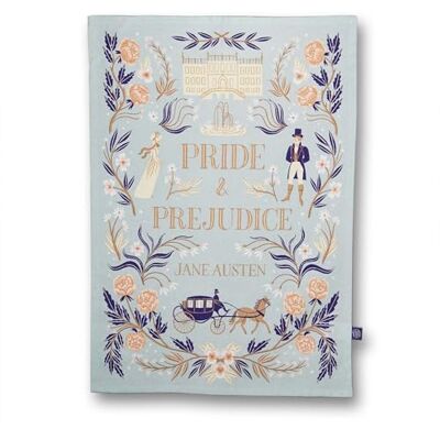 Jane Austin Tea Towel Recycled Cotton Pulteney Press (Pride & Prejud.) Jane Austin Tea Towel Recycled Cotton Pulteney Press (Pride & Prejud.)