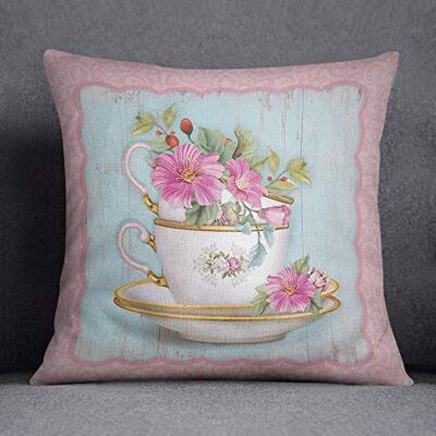 Bonamaison Decorative Cushion Cover, Cotton Polyester, Multicolor, 45X45 Bonamaison Decorative Cushion Cover, Cotton Polyester, Multicolor, 45X45