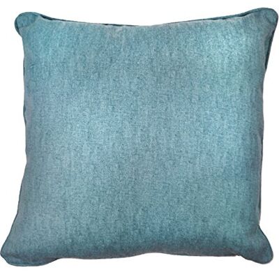 Fusion Sorbonne 100% Cotton Filled Cushion 43x43 cm in Duck Egg Fusion Sorbonne 100% Cotton Filled Cushion 43x43 cm in Duck Egg