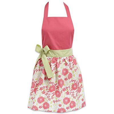 DII Protect Your Clothing While Entertaining, Cooking or Cleaning with This Trendy, Fashionable Kitchen Staple, Cotton, Pink Daisy, One Size DII Protect Your Clothing While Entertaining, Cooking or Cleaning with This Trendy, Fashionable Kitchen Staple, Cotton, Pink Daisy, One Size