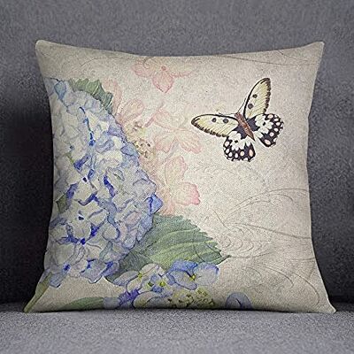 Bonamaison Decorative Cushion Cover, Cotton Polyester, Multicolor, 45X45 Bonamaison Decorative Cushion Cover, Cotton Polyester, Multicolor, 45X45