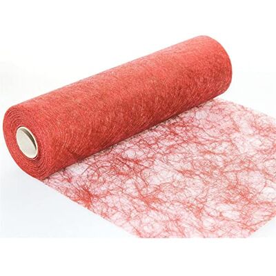 Protinam Table Runner, Microfibre, 3500 Red, 5m Protinam Table Runner, Microfibre, 3500 Red, 5m