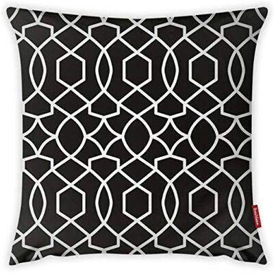 Bonamaison Decorative Cushion Cover, Polyester Cotton, Multicolor, 45X45 Bonamaison Decorative Cushion Cover, Polyester Cotton, Multicolor, 45X45