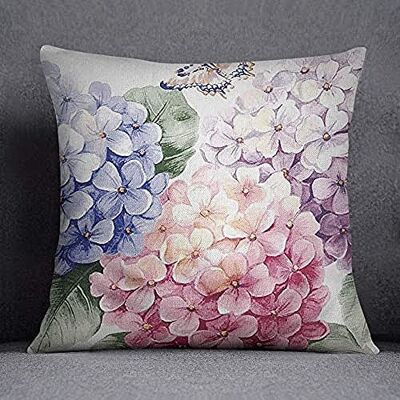 Bonamaison Decorative Cushion Cover, Cotton Polyester, Multicolor, 45X45 Bonamaison Decorative Cushion Cover, Cotton Polyester, Multicolor, 45X45