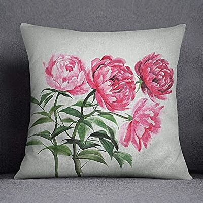 Bonamaison Decorative Cushion Cover, Cotton Polyester, Multicolor, 45x45 Bonamaison Decorative Cushion Cover, Cotton Polyester, Multicolor, 45x45