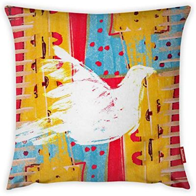 Bonamaison Pillowcase, Multicoloured, 45 x 45 cm Bonamaison Pillowcase, Multicoloured, 45 x 45 cm