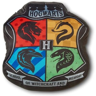 Northwest Harry Potter Cloud Throw Pillow, 15", Hogwarts Crest Northwest Harry Potter Cloud Throw Pillow, 15", Hogwarts Crest