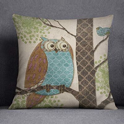 Bonamaison Decorative Cushion Cover, Polyester Cotton, Multicolor, 45X45 Bonamaison Decorative Cushion Cover, Polyester Cotton, Multicolor, 45X45
