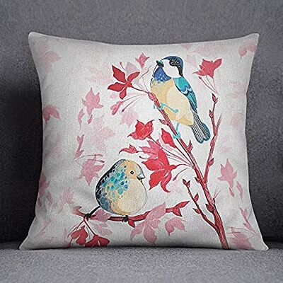 Bonamaison Decorative Cushion Cover, Cotton Polyester, Multicolor, 45X45 Bonamaison Decorative Cushion Cover, Cotton Polyester, Multicolor, 45X45