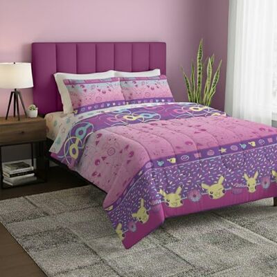 Northwest Pokemon Bed in a Bag Set, Full, Light and Sweet Northwest Pokemon Bed in a Bag Set, Full, Light and Sweet
