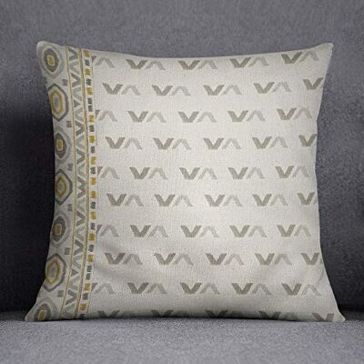 Bonamaison Decorative Cushion Cover, Cotton Polyester, Multicolor, 45X45 Bonamaison Decorative Cushion Cover, Cotton Polyester, Multicolor, 45X45