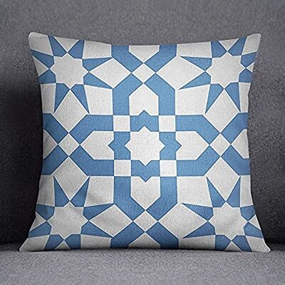 Bonamaison Decorative Cushion Cover, Cotton Polyester, Multicolor, 45x45 Bonamaison Decorative Cushion Cover, Cotton Polyester, Multicolor, 45x45