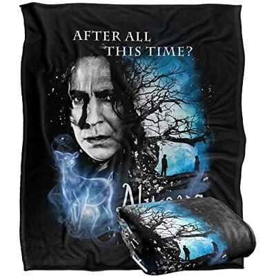 LOGOVISION HARRY POTTER Always Officially Licensed Silky Touch Super Soft Throw Blanket 152 x 127 cm LOGOVISION HARRY POTTER Always Officially Licensed Silky Touch Super Soft Throw Blanket 152 x 127 cm