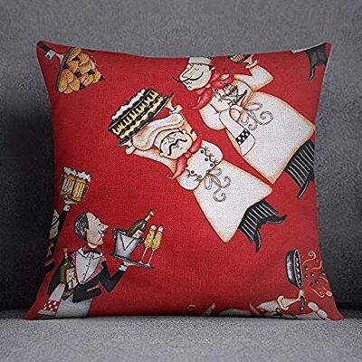 Bonamaison Decorative Cushion Cover, Cotton Polyester, Multicolor, 45x45 Bonamaison Decorative Cushion Cover, Cotton Polyester, Multicolor, 45x45