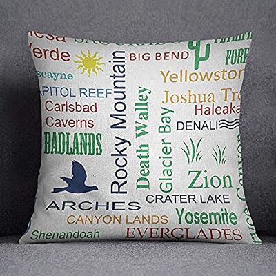 Bonamaison Decorative Cushion Cover, Cotton Polyester, Multicolor, 45x45 Bonamaison Decorative Cushion Cover, Cotton Polyester, Multicolor, 45x45