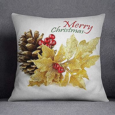 Bonamaison Decorative Cushion Cover, Cotton Polyester, Multicolor, 45X45 Bonamaison Decorative Cushion Cover, Cotton Polyester, Multicolor, 45X45
