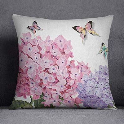 Bonamaison Decorative Cushion Cover, Cotton Polyester, Multicolor, 45X45 Bonamaison Decorative Cushion Cover, Cotton Polyester, Multicolor, 45X45