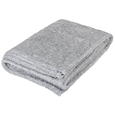 Micro-Pro Luxury Fleece Blanket Grey Long Pile Soft Melange Fabric Cosy Wrap Warm Winter Throw Cover Slate Silver Home Sofa Couch Bed 130x160cm Micro-Pro Luxury Fleece Blanket Grey Long Pile Soft Melange Fabric Cosy Wrap Warm Winter Throw Cover Slate Silver Home Sofa Couch Bed 130x160cm