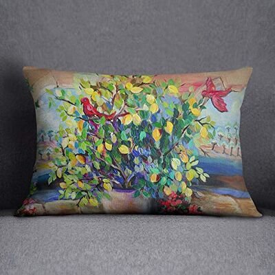 Bonamaison Decorative Cushion Cover, Polycotton, Multicolor, 35x50 Bonamaison Decorative Cushion Cover, Polycotton, Multicolor, 35x50