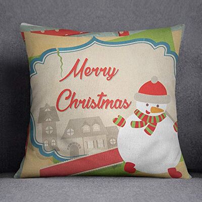 Bonamaison Decorative Cushion Cover, Cotton Polyester, Multicolor, 45x45 Bonamaison Decorative Cushion Cover, Cotton Polyester, Multicolor, 45x45
