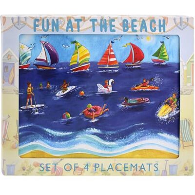 The Leonardo Collection Beach Placemats Finola Stack Table Mats For Home & Kitchen Easy Clean & Washable Place Mats For Table Stylish Decorations & Daily Use The Leonardo Collection Beach Placemats Finola Stack Table Mats For Home & Kitchen Easy Clean & Washable Place Mats For Table Stylish Decorations & Daily Use
