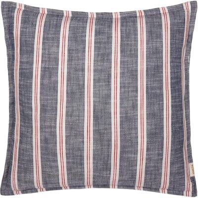 furn. Wylder Abersoch Stripe Polyester Filled Cushion – Nautical Stripe Coastal Cotton Decorative Pillow (Regatta Red – 50x50cm) furn. Wylder Abersoch Stripe Polyester Filled Cushion – Nautical Stripe Coastal Cotton Decorative Pillow (Regatta Red – 50x50cm)