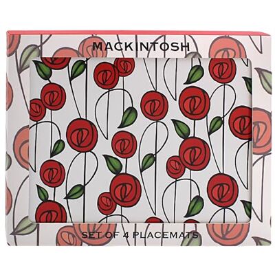 The Leonardo Collection Mackintosh Placemats Set of 4 Charles Rennie Mackintosh Table Mats For Home & Kitchen Easy Clean & Washable Place Mats For Table Stylish Decorations & Daily Use The Leonardo Collection Mackintosh Placemats Set of 4 Charles Rennie Mackintosh Table Mats For Home & Kitchen Easy Clean & Washable Place Mats For Table Stylish Decorations & Daily Use