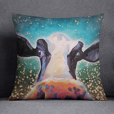 Bonamaison Decorative Cushion Cover, Cotton Polyester, Multicolor, 45X45 Bonamaison Decorative Cushion Cover, Cotton Polyester, Multicolor, 45X45