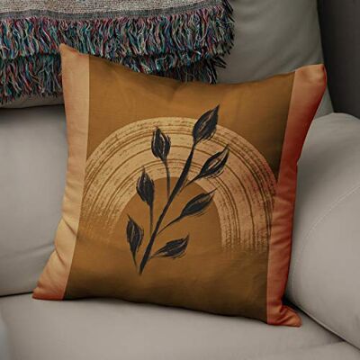 Bonamaison , Decorative Cushion Cover 50% Cotton 50% Polyester 43x43cm Designed and Manufactured in Turkey Bonamaison , Decorative Cushion Cover 50% Cotton 50% Polyester 43x43cm Designed and Manufactured in Turkey