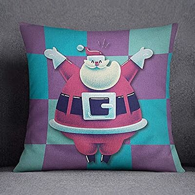 Bonamaison Decorative Cushion Cover, Cotton Polyester, Multicolor, 45X45 Bonamaison Decorative Cushion Cover, Cotton Polyester, Multicolor, 45X45