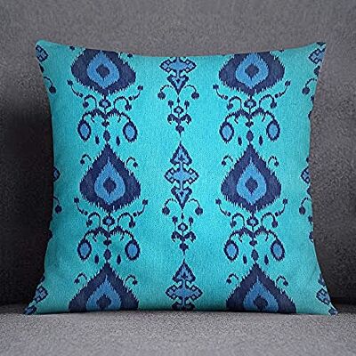 Bonamaison Decorative Cushion Cover, Cotton Polyester, Multicolor, 45X45 Bonamaison Decorative Cushion Cover, Cotton Polyester, Multicolor, 45X45