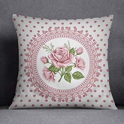 Bonamaison Decorative Cushion Cover, Cotton Polyester, Multicolor, 45X45 Bonamaison Decorative Cushion Cover, Cotton Polyester, Multicolor, 45X45