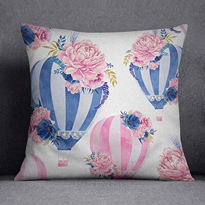 Bonamaison Decorative Cushion Cover, Cotton Polyester, Multicolor, 45x45 Bonamaison Decorative Cushion Cover, Cotton Polyester, Multicolor, 45x45