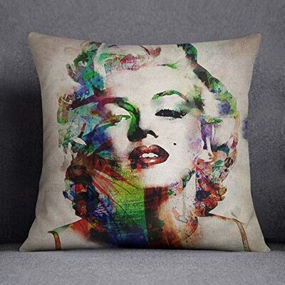 Bonamaison Decorative Cushion Cover, Cotton Polyester, Multicolor, 45X45 Bonamaison Decorative Cushion Cover, Cotton Polyester, Multicolor, 45X45