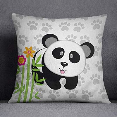 Bonamaison Decorative Cushion Cover, Cotton Polyester, Multicolor, 45X45 Bonamaison Decorative Cushion Cover, Cotton Polyester, Multicolor, 45X45