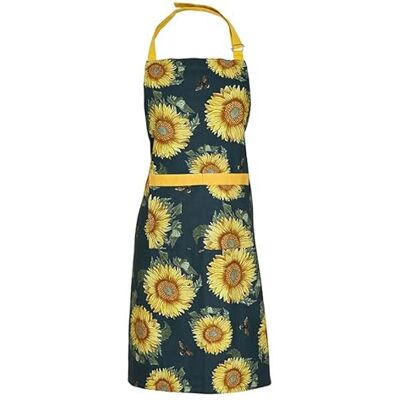 Dexam RHS Sunflower Adult Apron Navy Dexam RHS Sunflower Adult Apron Navy