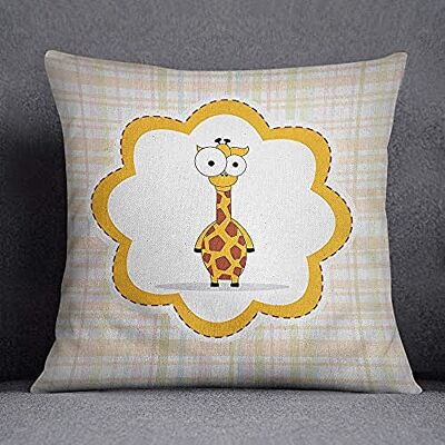 Bonamaison Decorative Cushion Cover, Cotton Polyester, Multicolor, 45x45 Bonamaison Decorative Cushion Cover, Cotton Polyester, Multicolor, 45x45