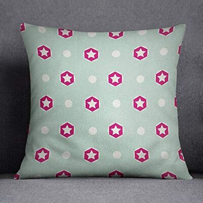 Bonamaison Decorative Cushion Cover, Cotton Polyester, Multicolor, 45X45 Bonamaison Decorative Cushion Cover, Cotton Polyester, Multicolor, 45X45