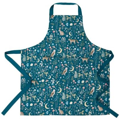 Catherine Lansfield Enchanted Twilight Animals Kitchen Adult Apron Green Catherine Lansfield Enchanted Twilight Animals Kitchen Adult Apron Green