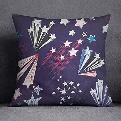 Bonamaison Decorative Cushion Cover, Cotton Polyester, Multicolor, 45x45 Bonamaison Decorative Cushion Cover, Cotton Polyester, Multicolor, 45x45