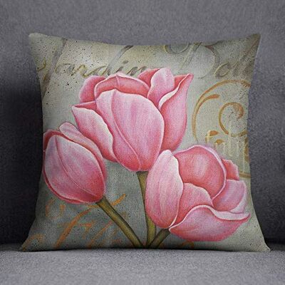 Bonamaison Decorative Cushion Cover, Cotton Polyester, Multicolor, 45X45 Bonamaison Decorative Cushion Cover, Cotton Polyester, Multicolor, 45X45