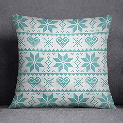 Bonamaison Decorative Cushion Cover, Polycotton, Multicolor, 45x45 Bonamaison Decorative Cushion Cover, Polycotton, Multicolor, 45x45