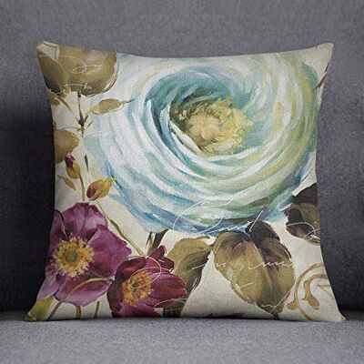 Bonamaison Decorative Cushion Cover, Cotton Polyester, Multicolor, 45X45 Bonamaison Decorative Cushion Cover, Cotton Polyester, Multicolor, 45X45