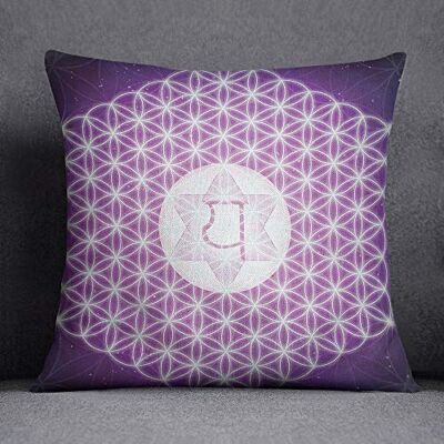 Bonamaison Decorative Cushion Cover, Cotton Polyester, Multicolor, 45X45 Bonamaison Decorative Cushion Cover, Cotton Polyester, Multicolor, 45X45