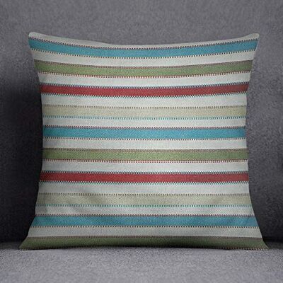 Bonamaison Decorative Cushion Cover, Cotton Polyester, Multicolor, 45X45 Bonamaison Decorative Cushion Cover, Cotton Polyester, Multicolor, 45X45