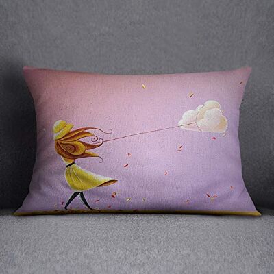 Bonamaison Decorative Cushion Cover, Polycotton, Multicolor, 35x50 Bonamaison Decorative Cushion Cover, Polycotton, Multicolor, 35x50