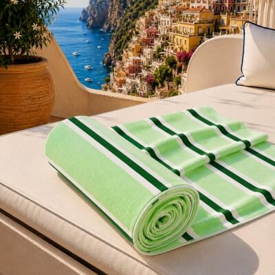 PETTI Artigiani Italiani Microfibre Beach Towel, Beach or Pool Towel, Beach Towel, Large 90 x 180 cm, Millerighe 06 PETTI Artigiani Italiani Microfibre Beach Towel, Beach or Pool Towel, Beach Towel, Large 90 x 180 cm, Millerighe 06